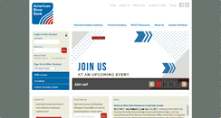 Desktop Screenshot of americanriverbank.com